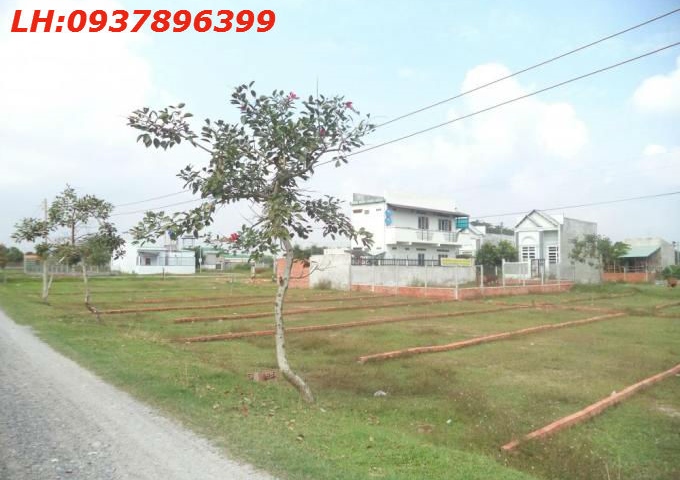Bán đất nền khu dân cư Tân Đức, Đức Hòa, Long An, giá 1.8 tr/m2. DT 125m2, gọi ngay 0937.896.399