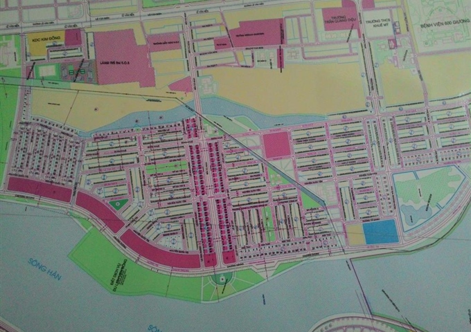 Bán 2 lô B2.5 Nam Việt Á đường Trịnh Lỗi, giá 550 triệu - 0913001184