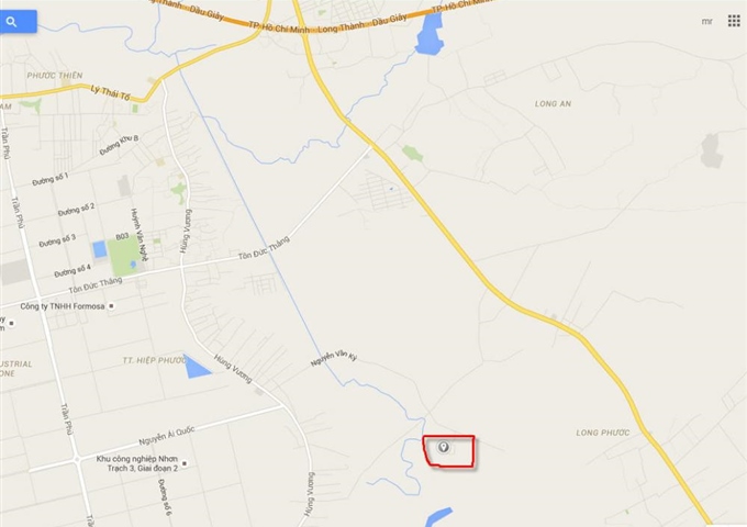 Bán đất ấp Bà Ký, Long Phước, Long Thành, gần sân bay Long Thành, gần KCN Nhơn Trạch 