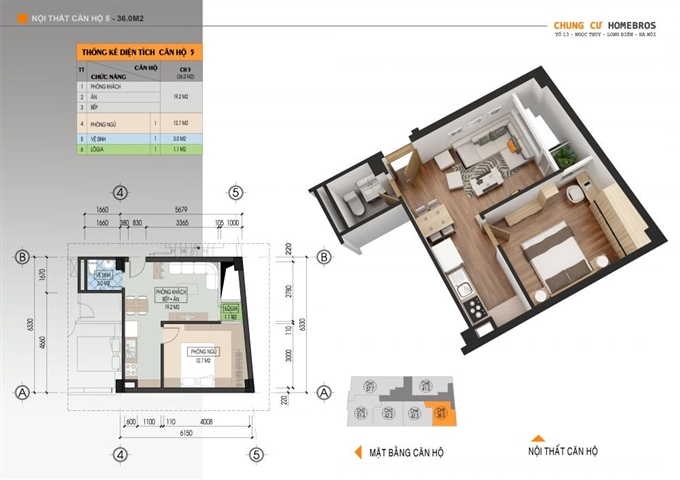 Bán căn hộ chung cư mini 42-57m2 tại Ngọc Thụy, Long Biên, giá gốc chủ đầu tư chỉ từ 680 triệu