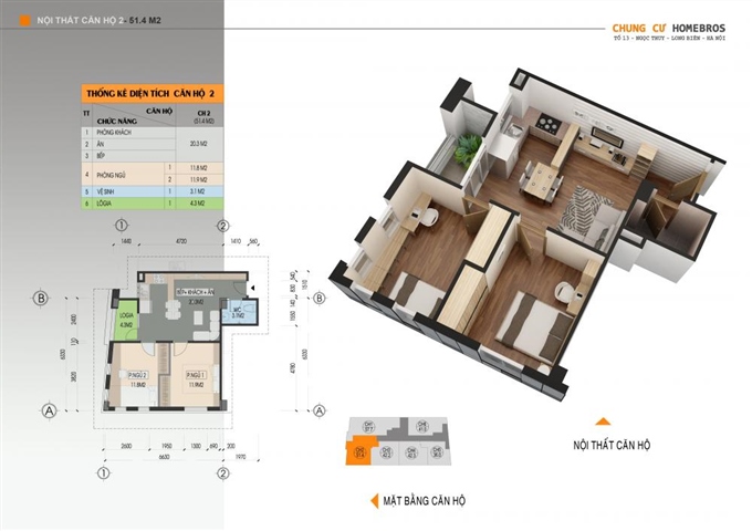 Bán căn hộ chung cư mini 42-57m2 tại Ngọc Thụy, Long Biên, giá gốc chủ đầu tư chỉ từ 680 triệu