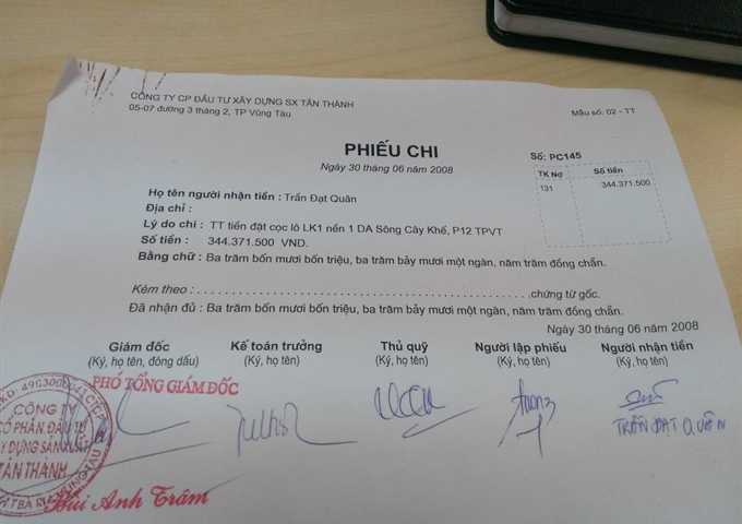 Bán đất nền dự án Sông Cây Khế, P12, TP. Vũng Tàu. 450tr/100m2 LH: 0938.969.962