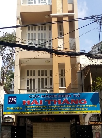 Cho thuê nhà mặt tiền 152 Nguyễn Chí Thanh, P. 16, Q. 11. LH: 0989211148