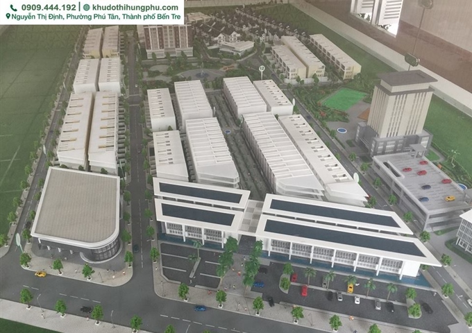 Khu đô thị Hưng Phú Bến Tre - giá sock cuối năm