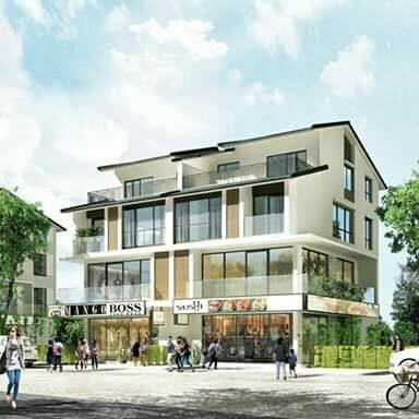 Shophouse Ecopark cho thuê cả nhà hoặc tầng 1