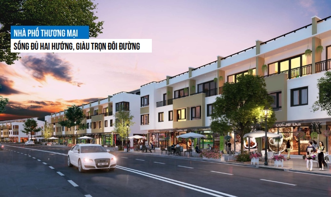 Shophouse Ecopark cho thuê cả nhà hoặc tầng 1