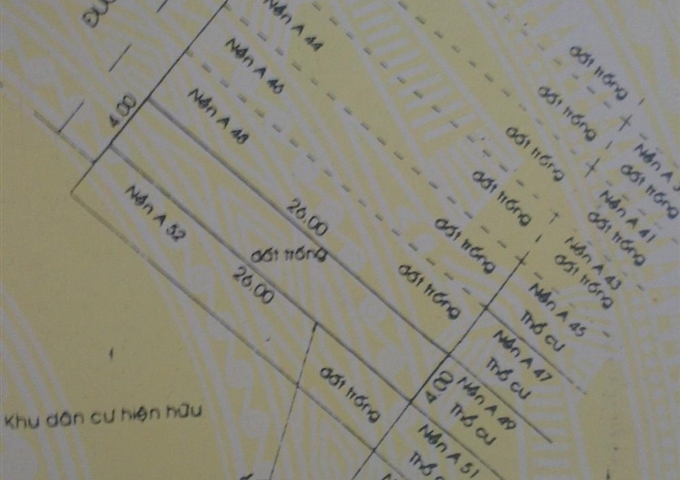 Bán đất đường S2 phường Tây Thạnh, Q. Tân Phú 4mx26m