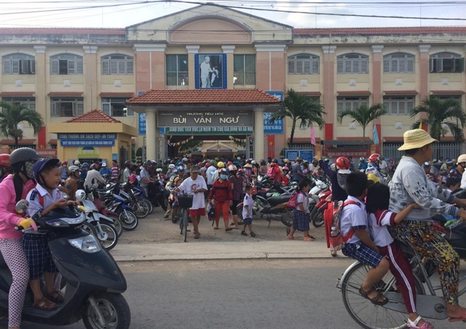 Đất bán xã Bà Điểm, Hóc Môn, gần trường học Bùi Văn Ngữ