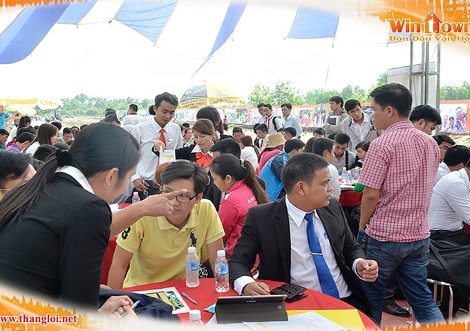 Dự án Wintown nằm ngay sau cổng KCN Tân Đức - Đối diện ĐH Tân Tạo - Chỉ 199tr/nền/90m2