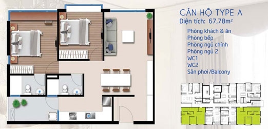 Căn hộ Toplife Tower 376 Điện Biên Phủ, P11, Q10, đối diện BV Bình Dân, 2.2 tỷ/căn - 0903124589