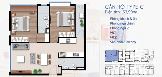 Căn hộ Toplife Tower 376 Điện Biên Phủ, P11, Q10, đối diện BV Bình Dân, 2.2 tỷ/căn - 0903124589