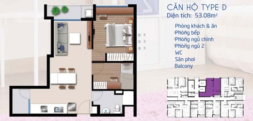 Căn hộ Toplife Tower 376 Điện Biên Phủ, P11, Q10, đối diện BV Bình Dân, 2.2 tỷ/căn - 0903124589