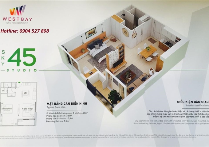 Chủ đầu tư chính thức mở bán tòa tháp B đẹp nhất tại chung cư Westbay Ecopark. LH: 0904527898