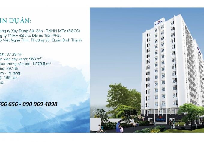Căn hộ Soho Premier Q. Bình Thạnh. Tặng 10 chỉ vàng và chiết khấu 3%