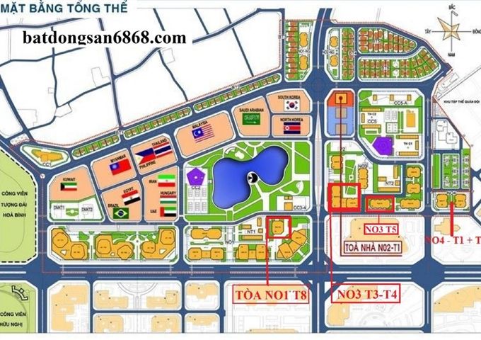 Chung cư NO1 T8 Ngoại Giao Đoàn - Căn hộ thiết kế đẳng cấp - View trọn công viên hồ điều hòa