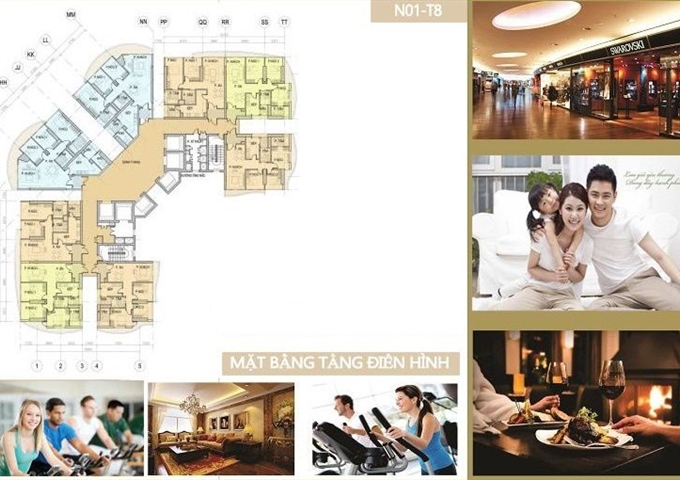 Chung cư NO1 T8 Ngoại Giao Đoàn - Căn hộ thiết kế đẳng cấp - View trọn công viên hồ điều hòa