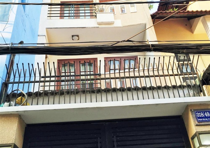 Hẻm ô tô 6m, địa chỉ: 318/49A Phạm Văn Hai, P5, Q. Tân Bình, gía: 4.95 tỷ