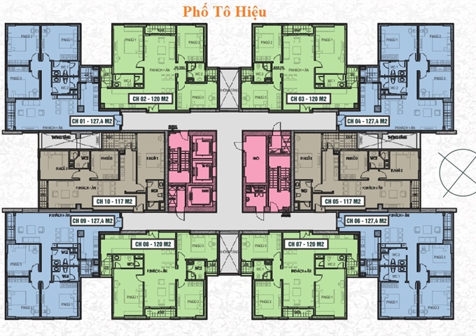 Chuyển công tác, bán gấp căn hộ 117,07m2 chung cư HUD3 Tower, Tô Hiệu, Hà Đông
