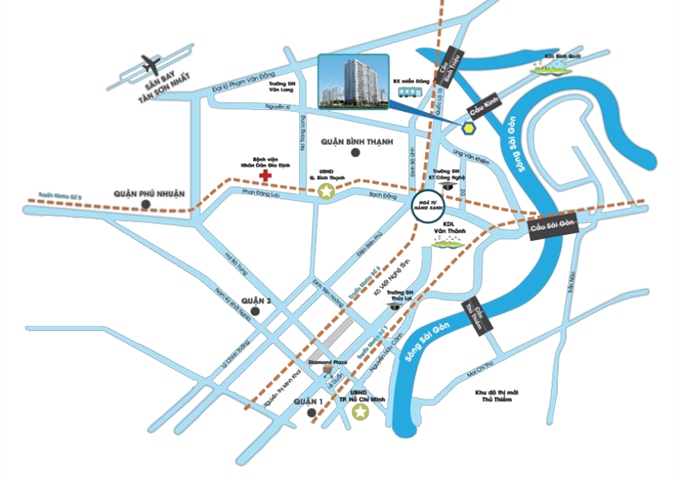 Căn hộ Soho Primer tại trung tâm Q.Bình Thạnh, liên hệ ngay: 0932-251-765 để nhận giá gốc từ CĐT