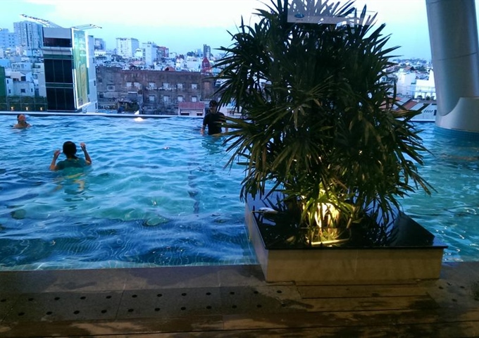 Căn hộ The Prince của Novaland QPN, ngay cầu Công Lý, 85m2, 2PN, 2WC, lầu 7, hồ bơi, 4,8 tỷ