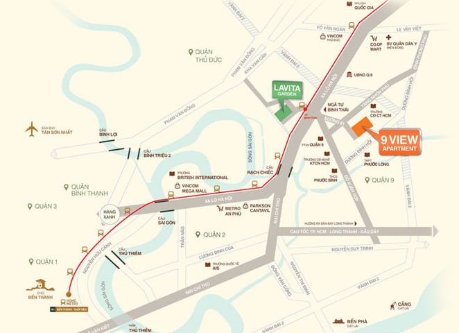 Bán căn hộ Hưng Thịnh 9View, quận 9
