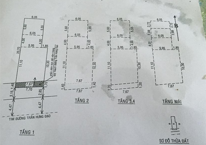 Bán khách sạn mặt tiền đường Trần Hưng Đạo, TP Quảng Ngãi, (4 tầng, 16 phòng), giá 5,5 tỷ