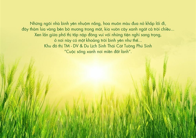 Ta dại ta tìm nơi vắng vẻ Người khôn người dến chốn lao sao, khu sinh thái Phú Sinh Eco City