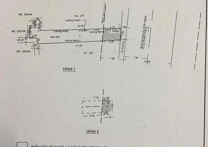 Bán nhà số 271 Nam Kỳ Khởi Nghĩa, P7, Q3