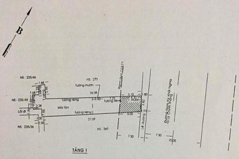Bán nhà số 271 Nam Kỳ Khởi Nghĩa, P7, Q3