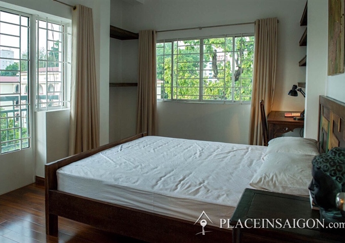 Cho thuê căn hộ chung cư 23A Lê Qúy Đôn, p6, Quận 3, căn hộ 60m2, có ban công, sàn nhà gỗ, đđnt