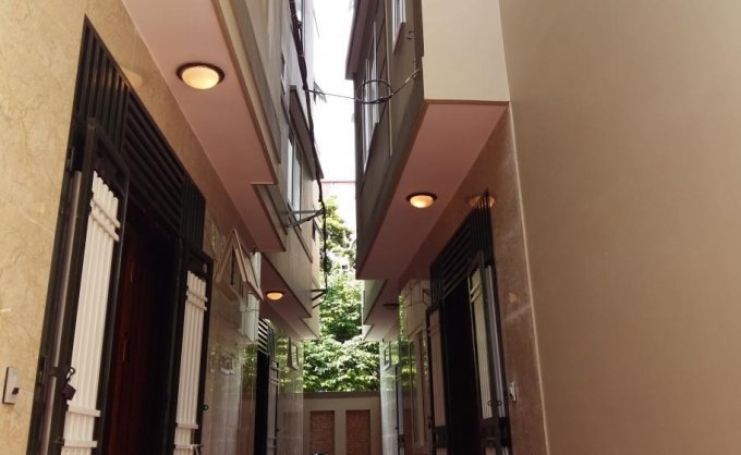 Bán nhà ngõ 254/71 Minh Khai, Quận Hai Bà Trưng, HN, sổ đỏ 66m2 nhà 5 tầng xây mới, giá 2.55 tỷ