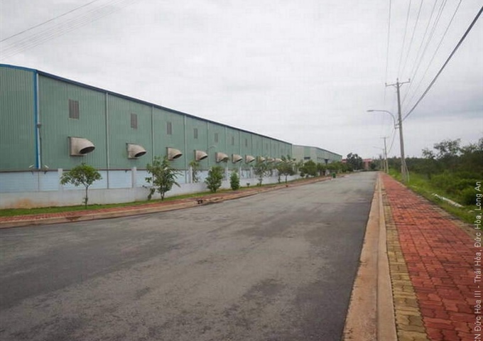 Bán/cho thuê đất khu công nghiệp Thái Hòa, Đức Hòa 3, Long An