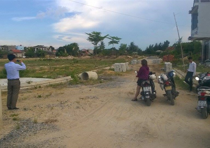 Bán lô đất giá rẻ cạnh chợ Điện Dương Mới, Điện Bàn, Quảng Nam. LH: 0918.834.000