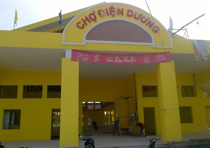 Bán lô đất giá rẻ cạnh chợ Điện Dương Mới, Điện Bàn, Quảng Nam. LH: 0918.834.000