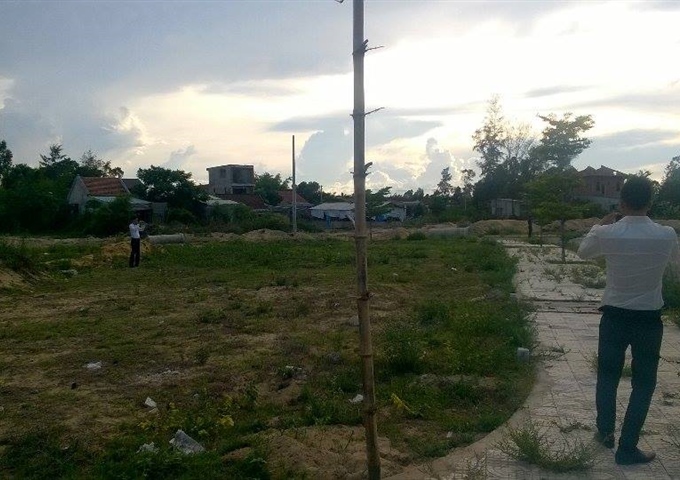 Bán lô đất giá rẻ cạnh chợ Điện Dương Mới, Điện Bàn, Quảng Nam. LH: 0918.834.000