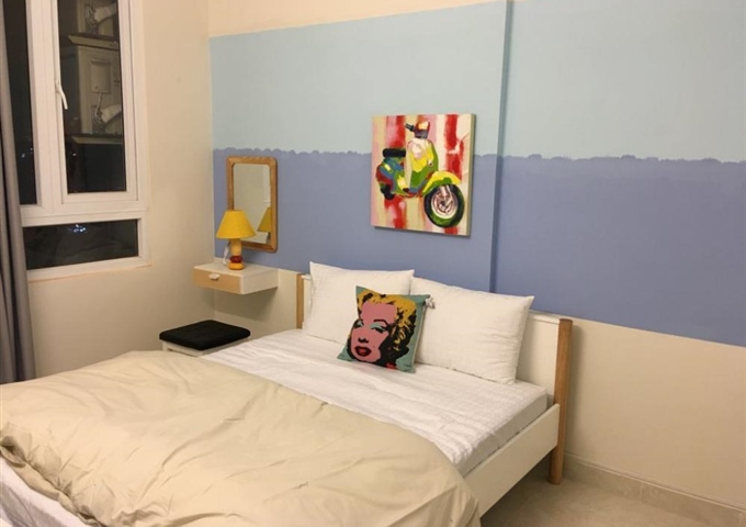 Cho thuê căn hộ tái định cư Riverside 90 Nguyễn Hữu Cảnh, P22, quận Bình Thạnh, giá 9 triệu/th