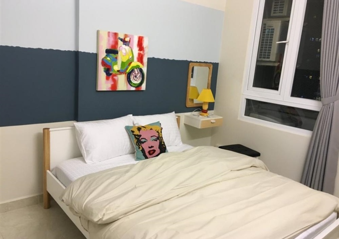 Cho thuê căn hộ tái định cư Riverside 90 Nguyễn Hữu Cảnh, P22, quận Bình Thạnh, giá 9 triệu/th