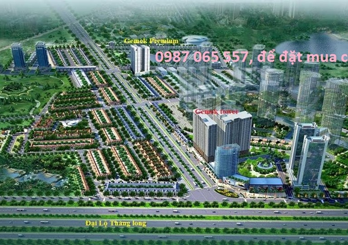Cần bán căn hộ chung cư Gemek Tower (Gemek 1), tòa B, diện tích 94,6m2 giá 16,5 triệu/m2