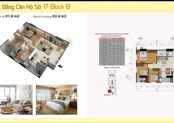 Cần bán căn hộ chung cư Gemek Tower (Gemek 1), tòa B, diện tích 94,6m2 giá 16,5 triệu/m2
