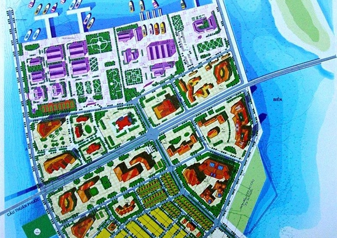 Cần bán nhanh 3 lô chân cầu Thuận Phước, Đà Nẵng. Nguyễn Hữu An, Trần Sâm