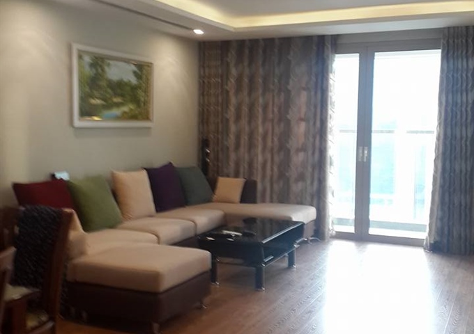Cho thuê căn hộ chung cư Mandarin Garden Hoàng Minh Giám T22, 157m2, 3PN, full đồ xịn, giá 25tr/th