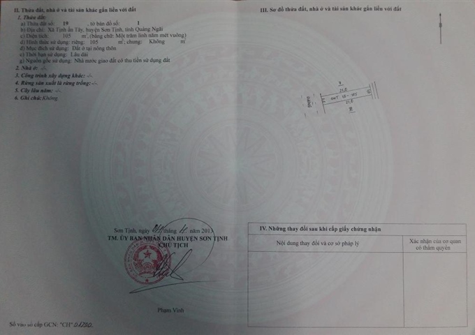 Bán đất KDC Soi Đông Dương 5x21m- Tịnh Ấn Tây - Tp.Quảng Ngãi - Tỉnh Quảng Ngãi. Giá 630 triệu