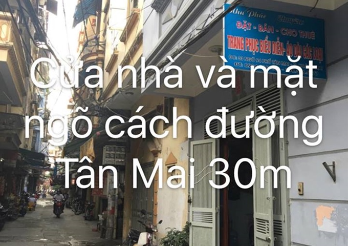 Bán nhà mặt ngõ 94 Tân Mai, Hoàng Mai, Hà Nội