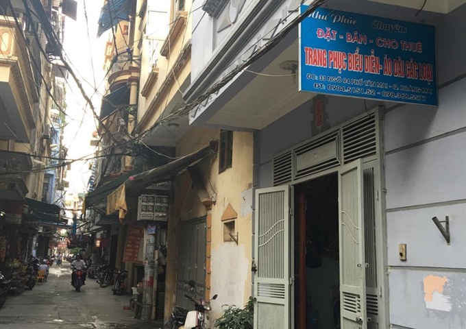 Bán nhà mặt ngõ 94 Tân Mai, Hoàng Mai, Hà Nội