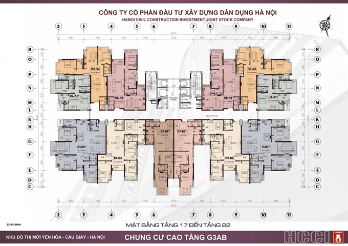 Chính chủ bán chung cư Yên Hoà Sunshine, dt 98m2 ban công Đông Nam, tầng đẹp