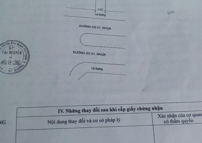 Bán đất khu dự án Quảng Trường Xanh (Green Square) đường GS1 - 120m2 - 3,6 tỷ