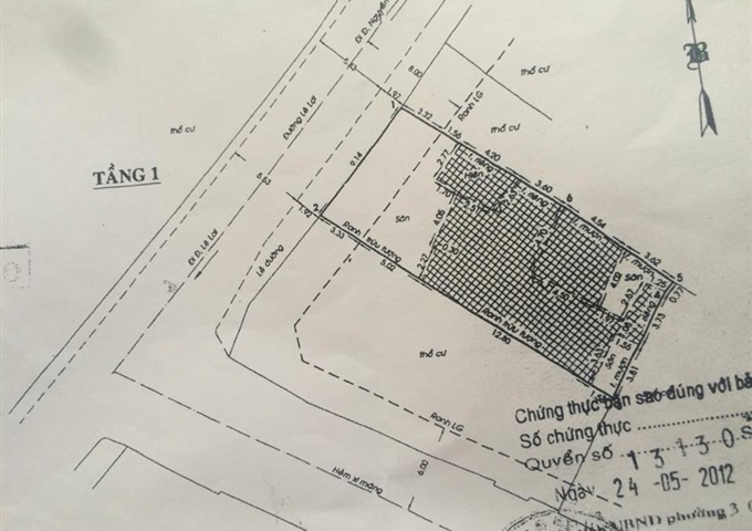 Bán nhà số 109 Lê Lợi góc 2 mặt tiền rộng 21m vị trí siêu đẹp quận Gò Vấp
