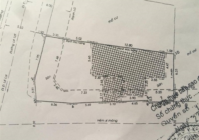 Bán nhà số 109 Lê Lợi góc 2 mặt tiền rộng 21m vị trí siêu đẹp quận Gò Vấp