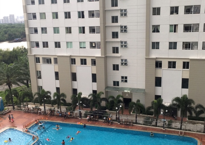 Cho thuê căn hộ Belleza lô B, DT 70m2, kế bên Phú Mỹ Hưng, giá 5,5 tr/tháng, LH: 0931934588