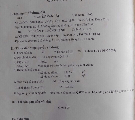 Đất mặt tiền đường Long Phước, gần cầu Cây Me, Phường Long Phước, Q9. LH 0912480011 gặp Duy